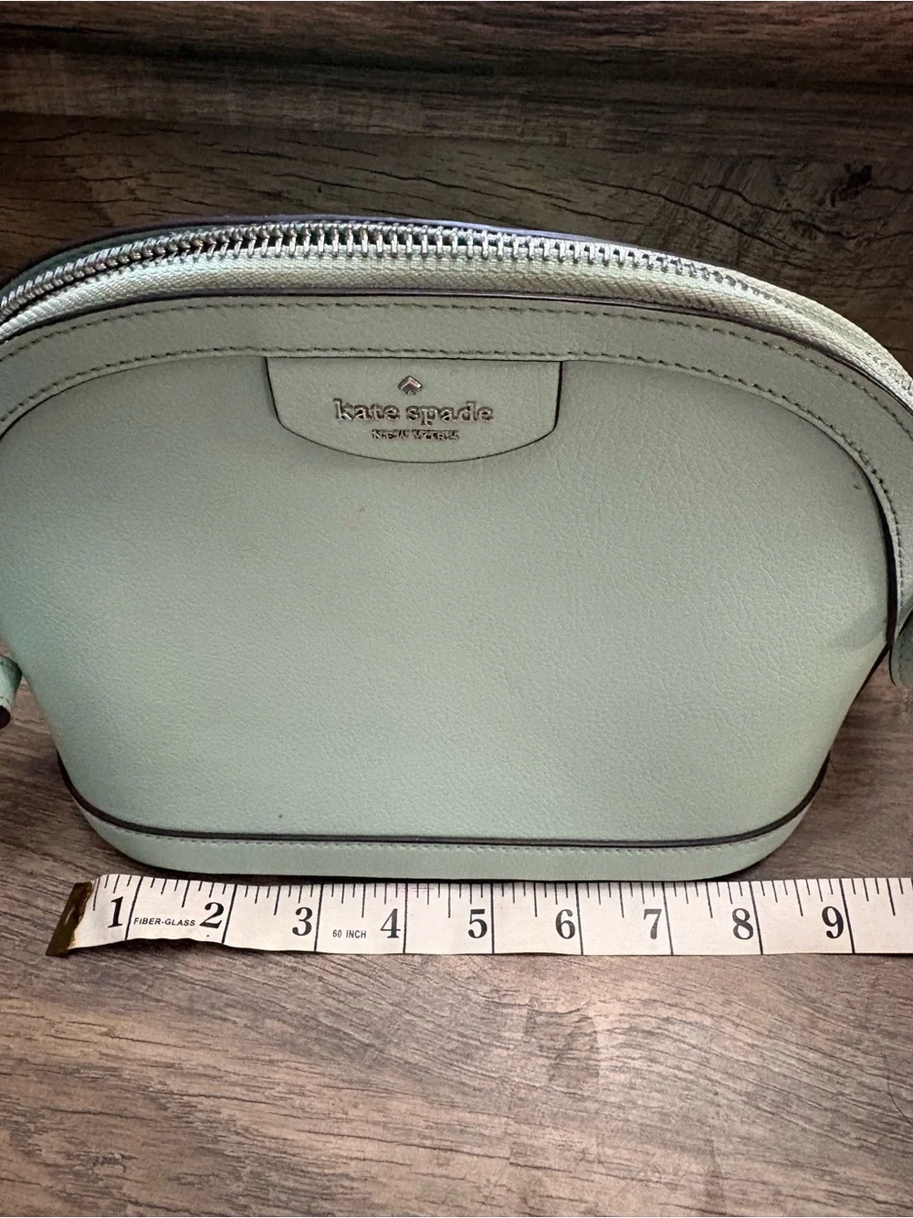 kate spade Mint Green Leather Dome Crossbody